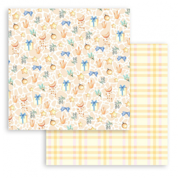 176104_Набор бумаги для скрапбукинга "Рождественская роза"