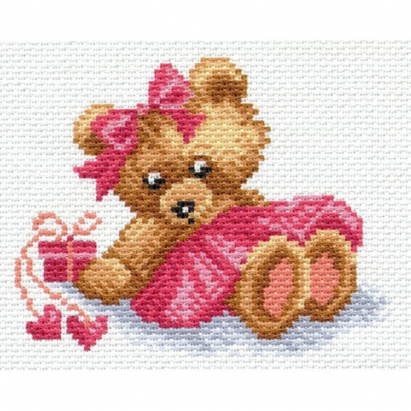 Набор для вышивания МАТРЕНИН ПОСАД арт.16х20 - 1660Н Милашка