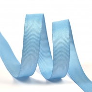 Лента Ideal репсовая в рубчик шир.12мм цв. 332 голубой уп.27,42м