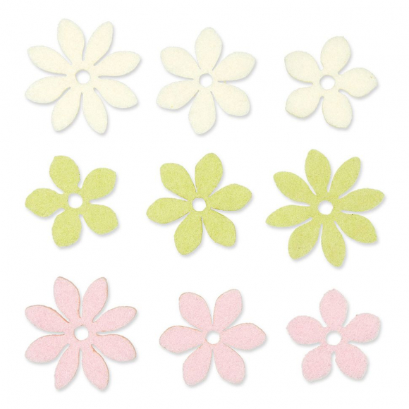 Набор декоративных элементов "Цветы"