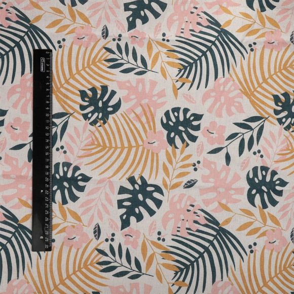 Ткань Лен, арт.TBY-DJ-45, 140г/м?, 30% лен 70% хлопок, шир.150см, уп.5м