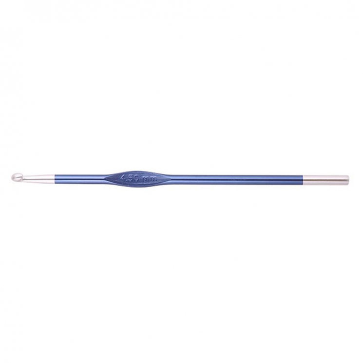 47470 Knit Pro Крючок для вязания Zing 4,5мм, алюминий, иолит (фиолетовый)