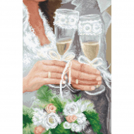 Набор для вышивания LUCA-S арт. B2334 Только вместе 18х27,5 см