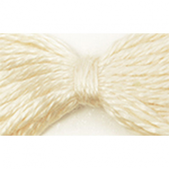 Нитки мулине цв.9207 молочный 12х10м С-Пб