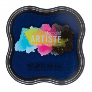 61686_Подушка штемпельная пигментная, синий