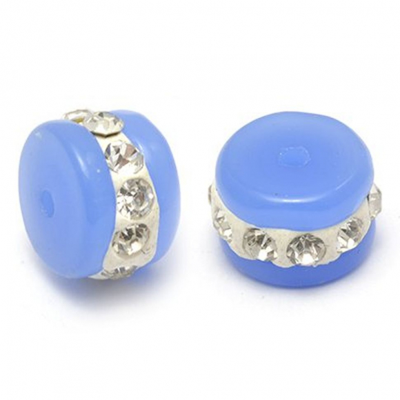 Бусины пластиковые TESORO арт. TS.KF-01.2 цв. 2 11 мм, in ?1 мм