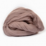 Шерсть для валяния КАМТ Лента для валяния (шерсть п/т 100%) 1х50г/2,1м цв.174 т.орхидея