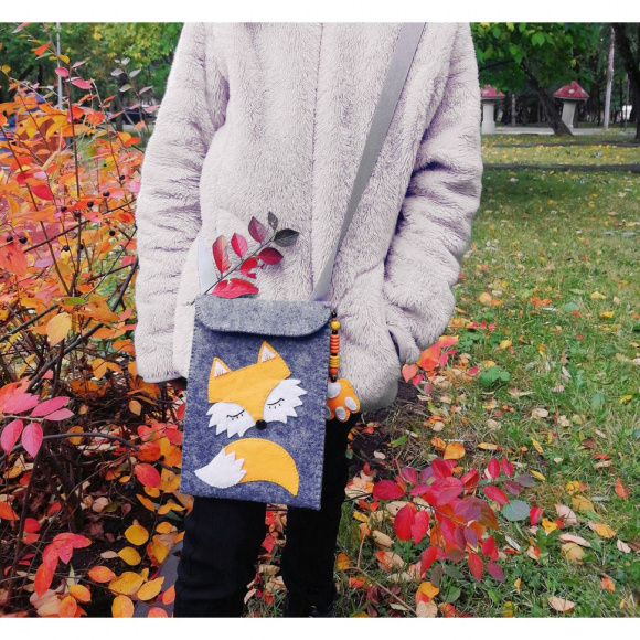 184307_Набор для создания сумки из фетра "Лисичка"