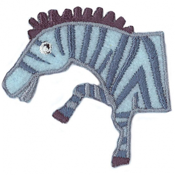 65413_Термоаппликация "Половинка Зебры", 5 штук на блистере