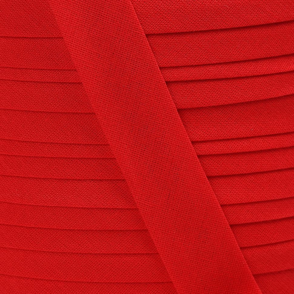 Косая бейка хлопок TBY арт.CB20 шир.20мм цв.F162 красный уп.132 м Косая бейка хлопок TBY арт.CB20 шир.20мм цв.F162 красный уп.132 м