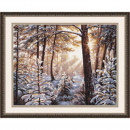 Набор для вышивания ОВЕН арт. 1166 Мороз и солнце... 38х30 см