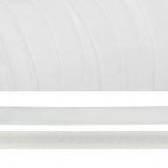 Лента бархатная арт.TBY.LB1002 нейлон шир.10мм цв.белый уп.20м