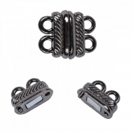 Замок магнитный MAGIC 4 HOBBY для бус арт.MH.111913-3 цв. черный никель 14х19х6 мм уп.5шт Замок магнитный MAGIC 4 HOBBY для бус арт.MH.111913-3 цв. черный никель 14х19х6 мм уп.5шт