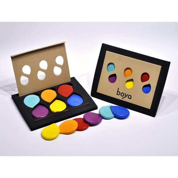180550_Пастель восковая для рисования Boya, набор мелков