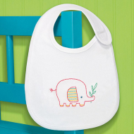 Набор для вышивания DIMENSIONS арт.DMS-70-73963 Слюнявчики слоненок 20x27 см