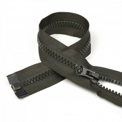Молния MaxZipper трактор №8 1 замок усил.зв., 60см, цв.F328 хаки уп.50шт