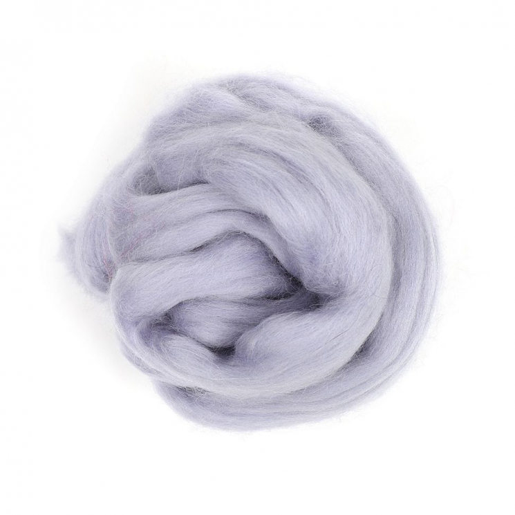 Шерсть для валяния ПЕХОРКА полутонкая шерсть (100%шерсть) 50г цв.587 габардин