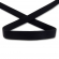 92836_Резинка бретелечная, 10 мм, цвет черный