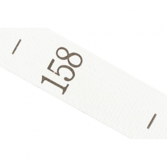 Размерники полиэстер 158 белый 10х25 мм ТВ в рул. 800 шт (20м) Размерники полиэстер 158 белый 10х25 мм ТВ в рул. 800 шт (20м)