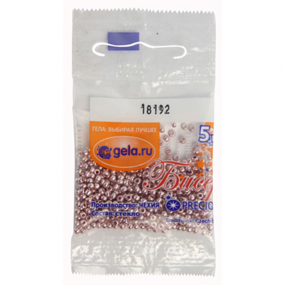 Бисер №10, 5 г., цвет 18192