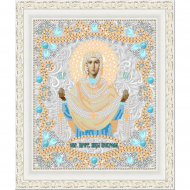 Рисунок на ткани (Бисер) КОНЁК арт. 7125 Богородица Покрова 15х18 см