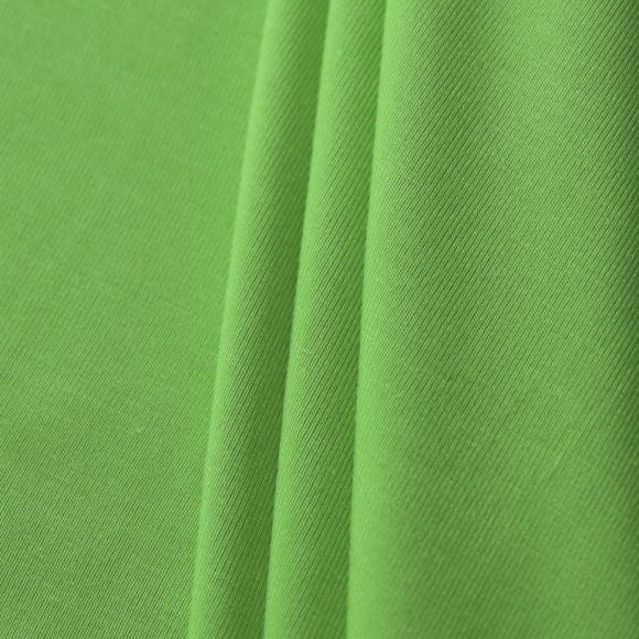 Ткань Трикотаж вискозный 270 г/м? 95% вискоза, 5% спандекс шир.150 см арт.Р.15174.11 цв.11 зеленый рул.25м Ткань Трикотаж вискозный 270 г/м? 95% вискоза, 5% спандекс шир.150 см арт.Р.15174.11 цв.11 зеленый рул.25м