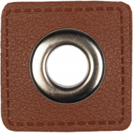 160190_Люверс пришивной на патче HKM "Квадрат"