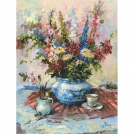 6703_Набор для вышивания "Летний букет"