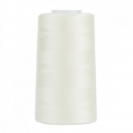 Нитки швейные 40/2 полиэстер 5000 ярд цв.604 экрю MAX