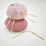 125376_Спицы чулочные гибкие, бамбук, addiCraSyTrio BAMBOO SHORT №3, 24 см