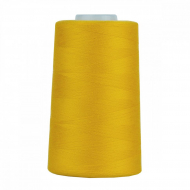 Нитки швейные 40/2 полиэстер 5000 ярд цв.137 желтый MAX