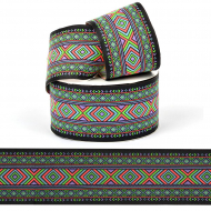 Лента (тесьма) жаккардовая арт.VB.30550V1 шир. 50мм цв.V1 уп.10 м