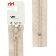 126550_Молния Meras, спираль, неразъёмная, 4 мм, 18 см, цвет 2112, бледно-серый