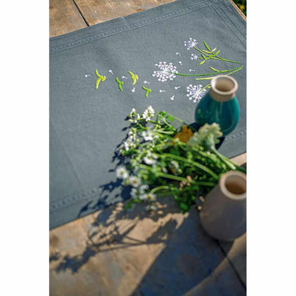 182120_Набор для вышивания дорожки "Цветочный пух"