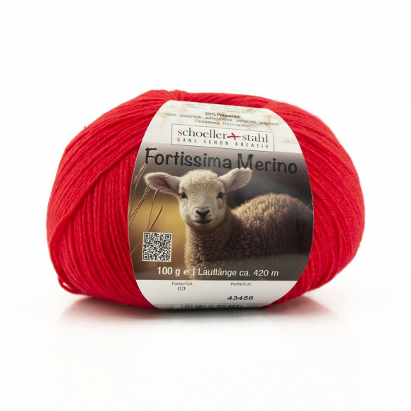 192523_Пряжа Fortissima Merino 4-fach, 75% шерсть, 25% полиамид, 420 м, 100 г 192523_Пряжа Fortissima Merino 4-fach, 75% шерсть, 25% полиамид, 420 м, 100 г