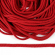 Шнур круглый х/б 05мм с наполнителем цв.012 красный уп.100 м Шнур круглый х/б 05мм с наполнителем цв.012 красный уп.100 м
