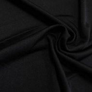 Трикотаж Масло 4002-999 220г/м2 шир.150см 92%пэ, 8%лайк цв.999 черный уп.3м