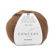 186904_Пряжа Dama, 85% хлопок, 10% вискоза, 5% шелк, 50 г, 130 м