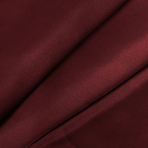 Ткань шелк Армани 90г/м? 97% ПЭ 3% Спандекс шир.150см арт.TBYArm-089 цв.89 вишневый рул.25м