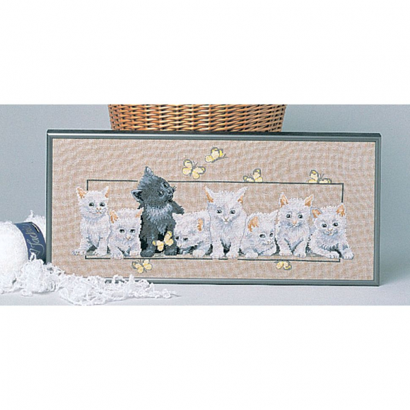 125155_Набор для вышивания "Котята"