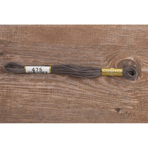 Мулине COSMO однотонный цвет 475 Мулине COSMO однотонный цвет 475