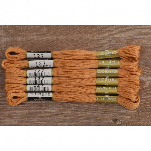 Мулине COSMO однотонный цвет 127 Мулине COSMO однотонный цвет 127