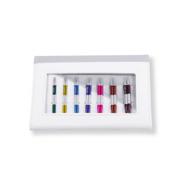 42161 Knit Pro Набор Deluxe Set Special IC съемных спиц для вязания SmartStix (3мм, 3,5мм, 4мм, 4,5мм, 5мм, 5,5мм, 6мм), алюминий, 8 видов спиц