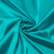 Ткань атлас стрейч 105 г кв.м 98% полиэстер, 2% спандекс шир.150 см арт.Р.33022.26 цв.26 бирюзовый уп.25м Ткань атлас стрейч 105 г кв.м 98% полиэстер, 2% спандекс шир.150 см арт.Р.33022.26 цв.26 бирюзовый уп.25м