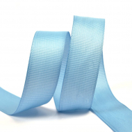 Лента Ideal репсовая в рубчик шир.20мм цв. 332 голубой уп.27,42м