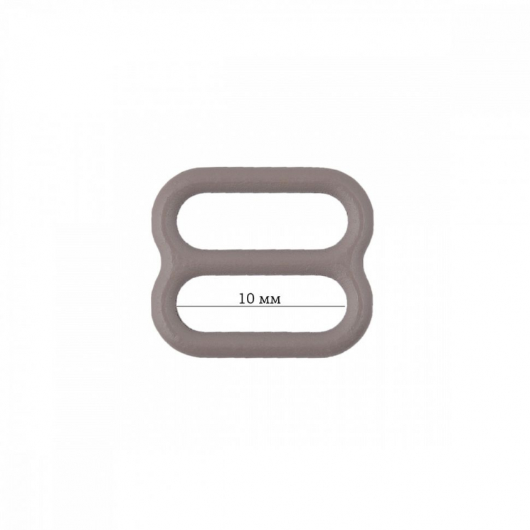 Пряжка регулятор для бюстгальтера металл ARTA.F.2819 10мм цв.16451 шиншилла, уп.50шт