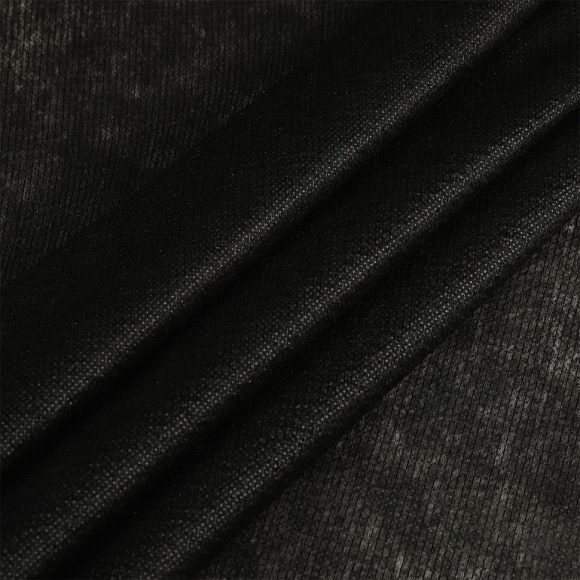 Флизелин НАРЕЗКА IdealTex точечный нитепрошивной 44г/м? черный 6044 90см уп.20м