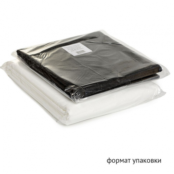 Флизелин НАРЕЗКА IdealTex точечный нитепрошивной 44г/м? черный 6044 90см уп.20м