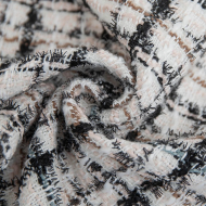 Ткань Твид Шанель 500 г кв.м 100% полиэстер шир.148 см арт.Р.35323.01 цв.01 мультиколор уп.25м