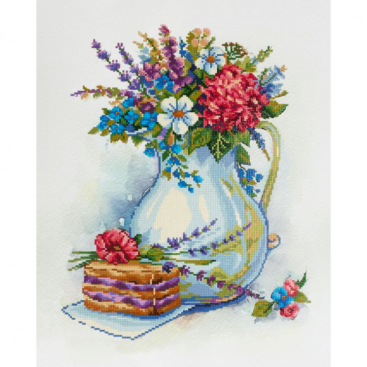 Кристальная мозаика на холсте ФРЕЯ арт.ALVR-203 Прекрасное утро 40х50 см